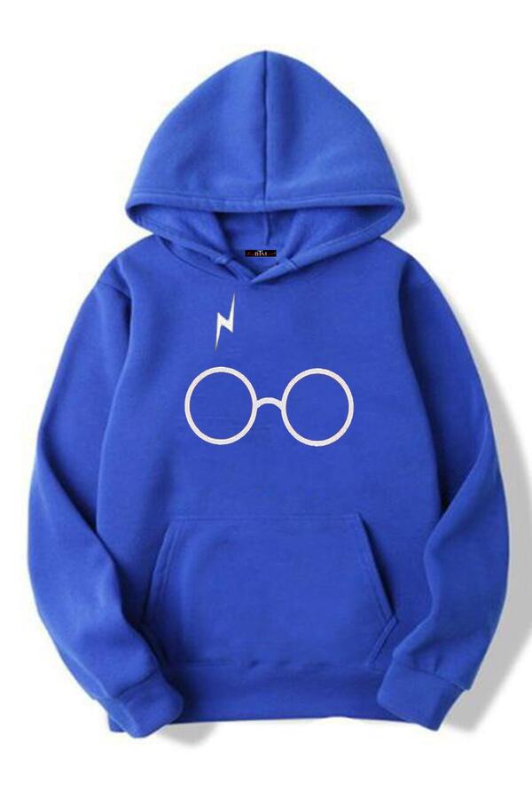 Buğraterzimoda-Blue Harry Potter Hooded Sweatshirt Hoodie 1