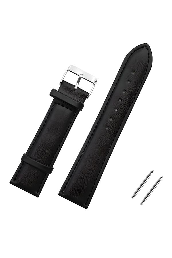 Fossil 20mm leather watch band top