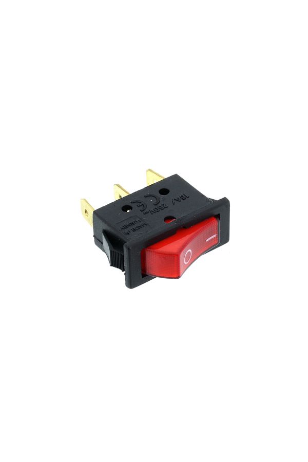 Tek-İş-Lightless Single Switch Narrow On Off Device Switch 1