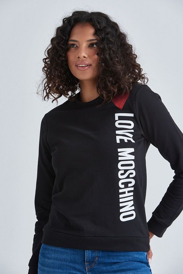 Moschino Women s Logo Sweatshirt Trendyol