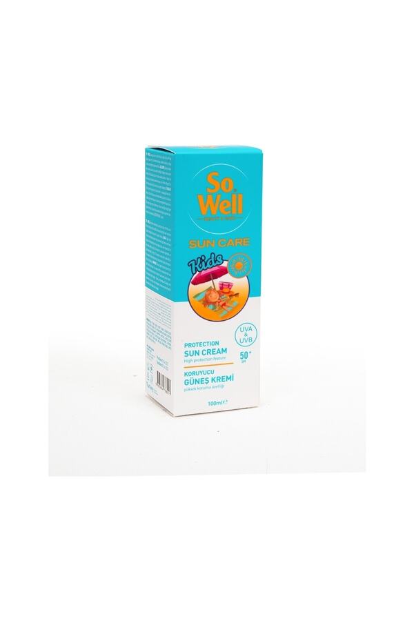 OKAZYON Çocuk Güneş Kremi Spf 50+ Faktör 100 Ml So Well