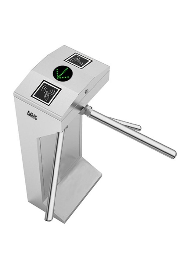 Avax-S150 Automatic Falling Arm Tripod Turnstile System 1
