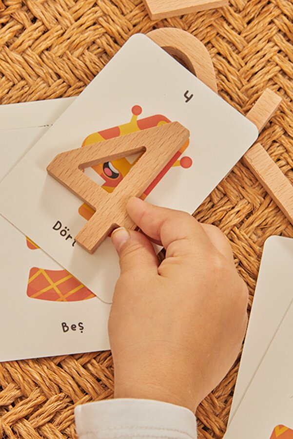 ESLENTA Rakamları Öğrenme Kartları (ingilizce & Türkçe)