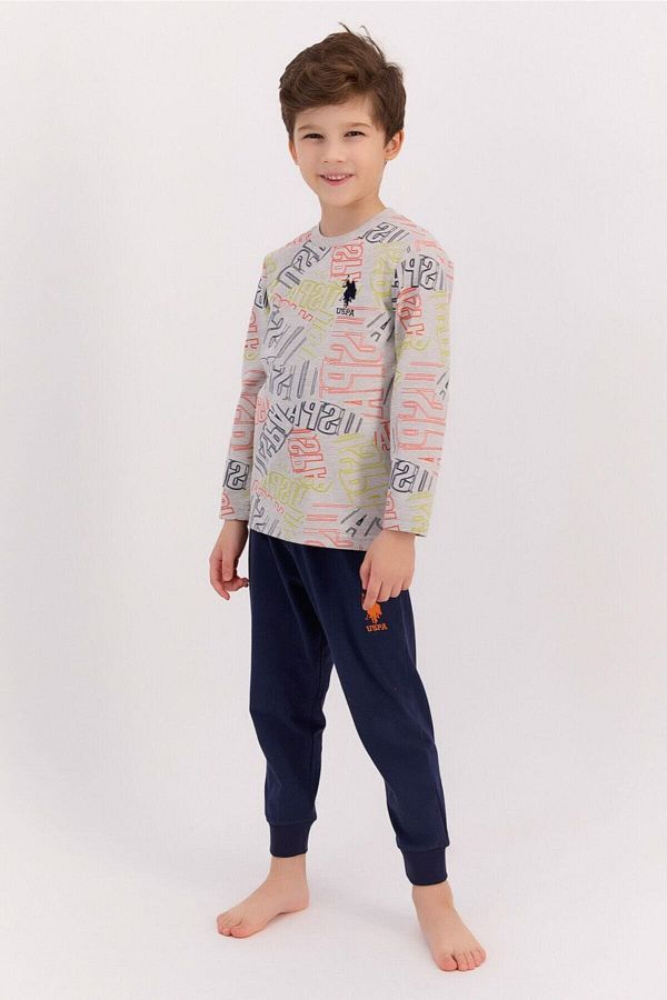 U.S. Polo Assn. Boy s Pajama Set Trendyol