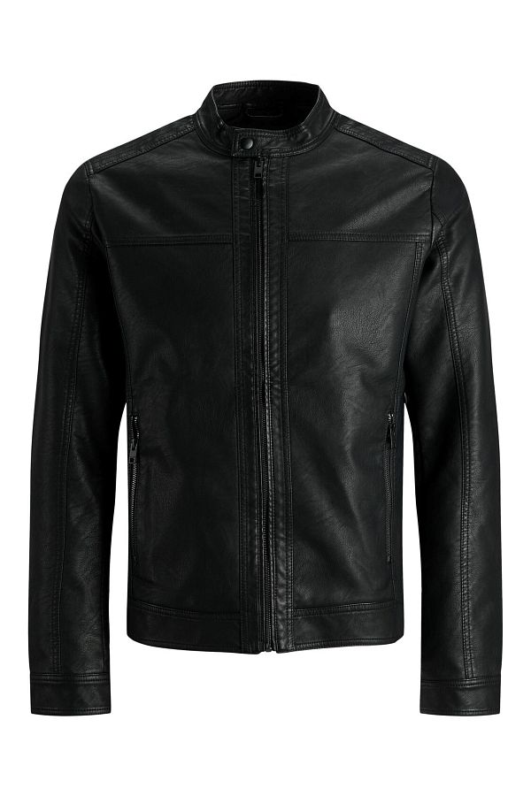 Jack Jones Winter Jacket Black Basic Trendyol