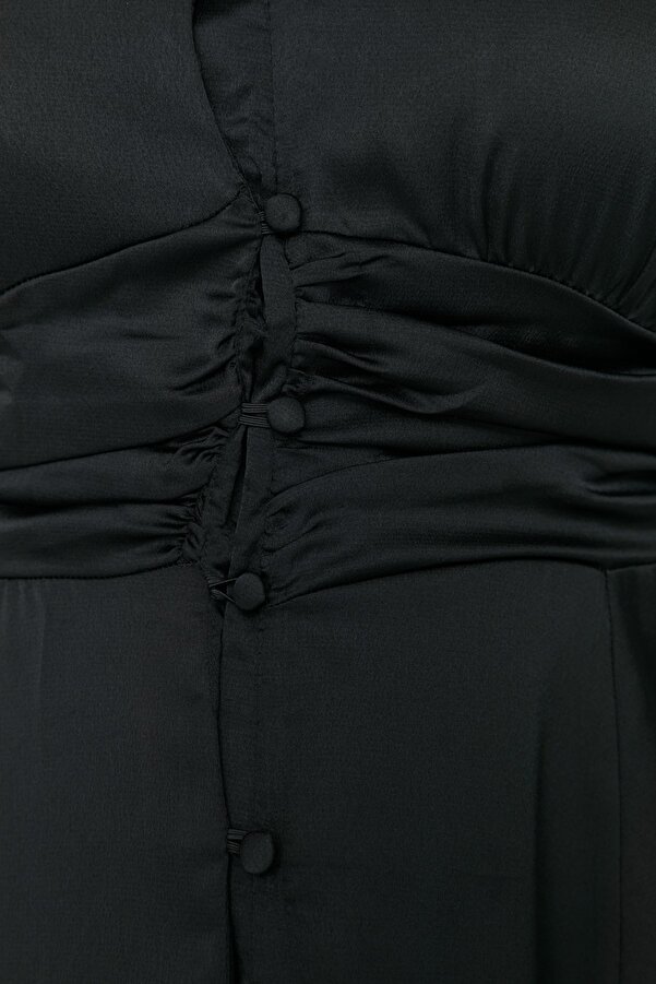 esprit kleid in satinoptik