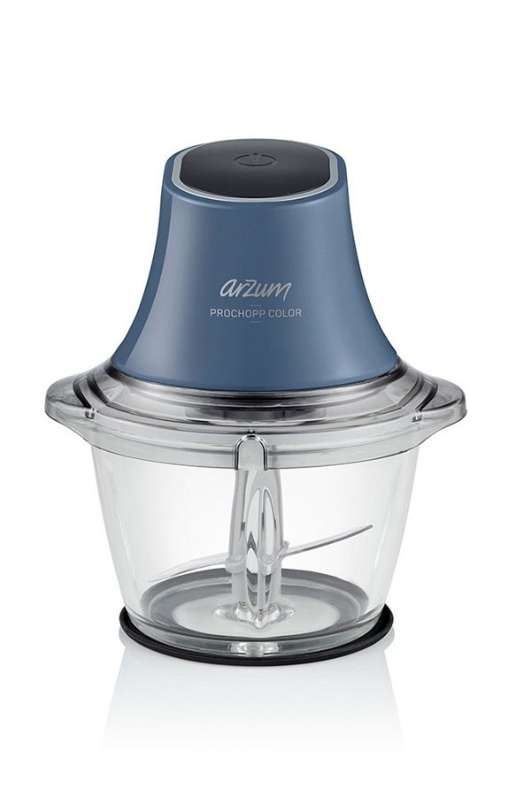 Arzum-New Generation Ar1036-dm Prochopp Color Glass Chopper - Deep Blue 1