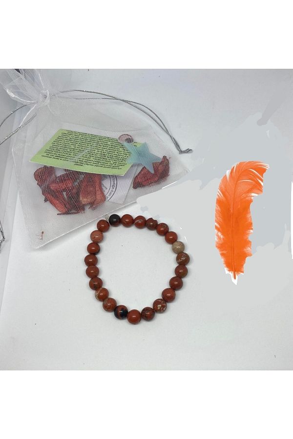 logos-Red Jasper Stone - Affirmation, Coding and Indispensable Passion 1