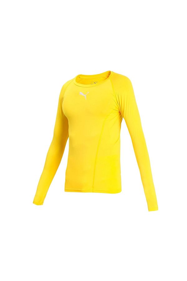 Puma Liga Baselayer Tee Ls Men s Football Training T shirt65592006 yellow Trendyol