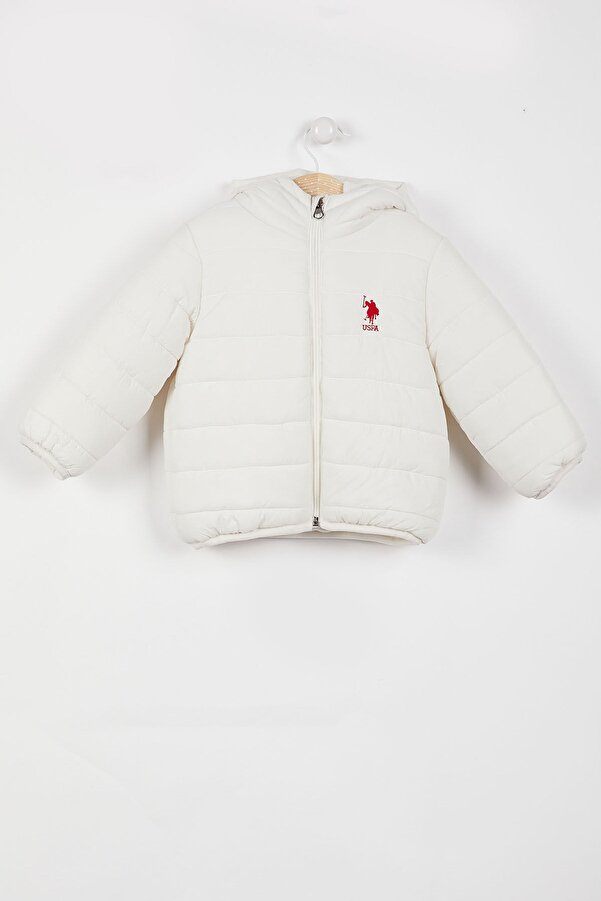 U.S. Polo Assn. U.s. Polo Assn Lisanslı Ekru Bebek Mont