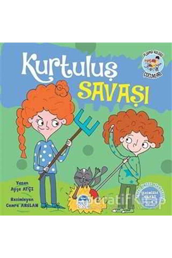 Genel Markalar Kurtuluş Savaşı - Pijama Kulübü Çocukları - Ayça Atçı - Martı Çocuk Yayınları