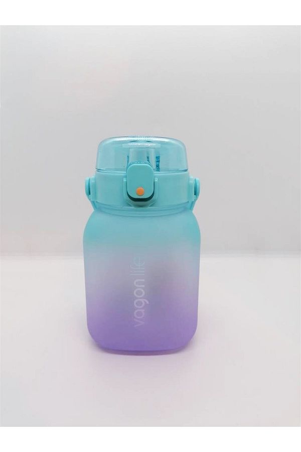 Vagonlife-1100 Ml Flask with Straw Turquoise Vgn2275p 1