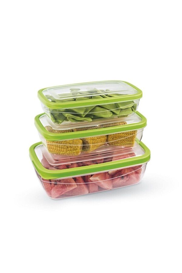 iste gelsin-Elegant Rectangular Storage Container Set of 3 1