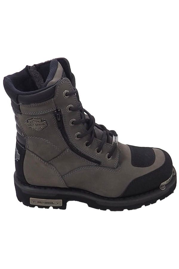 Harley Davidson 025g100321 Riddick Gray Nubuck Women s Boots Trendyol