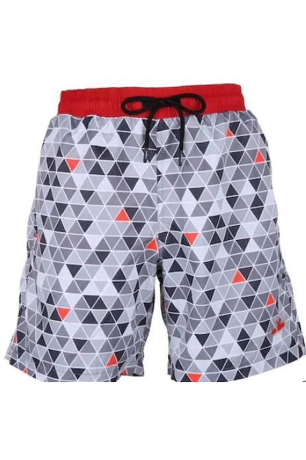 Nordbron-Men's White Pixels Sea Shorts 1