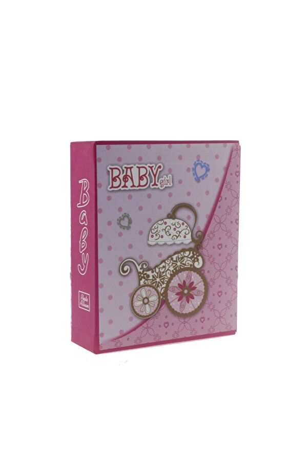 mutlu adım Bebek Fotoğraf Albümü 13x17cm Puset Bebek Arabası Baskılı