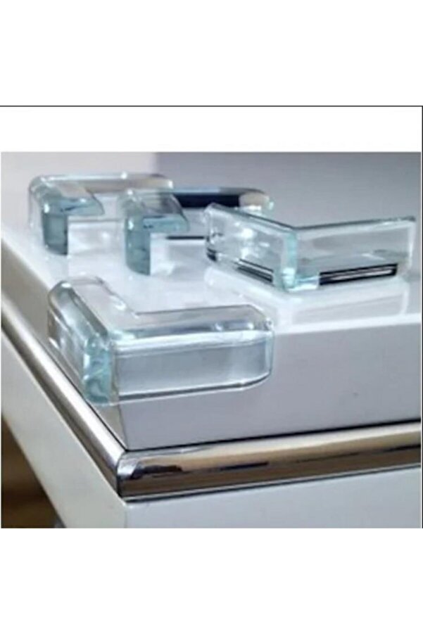 FırsatYeri Bebek Çocuk Güvenlik Seti 4'lü Masa Sehpa Kenarı Koruyucu Emniyet Ürünleri ile Zararları Önleyin