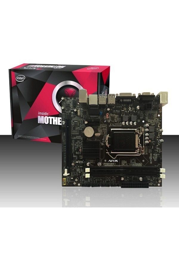 Afox-Ih55-ma4 DDR3 Sata3 HDMI PCIE 16x V2.0 1156p Matx 1