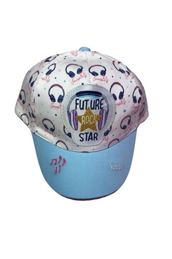 Kitti-Baby Girl Hat 1-4 Years110009 Light Blue 1