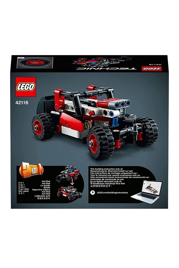 LEGO Technic Skid Steer Loader 42116 2 in 1 Toy Construction Truck 139 Pieces Trendyol