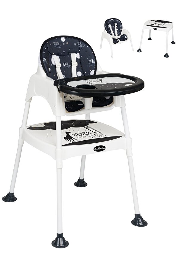 Baby Home Bh-1450 Mizzy Masalı Bebek Mama Sandalyesi