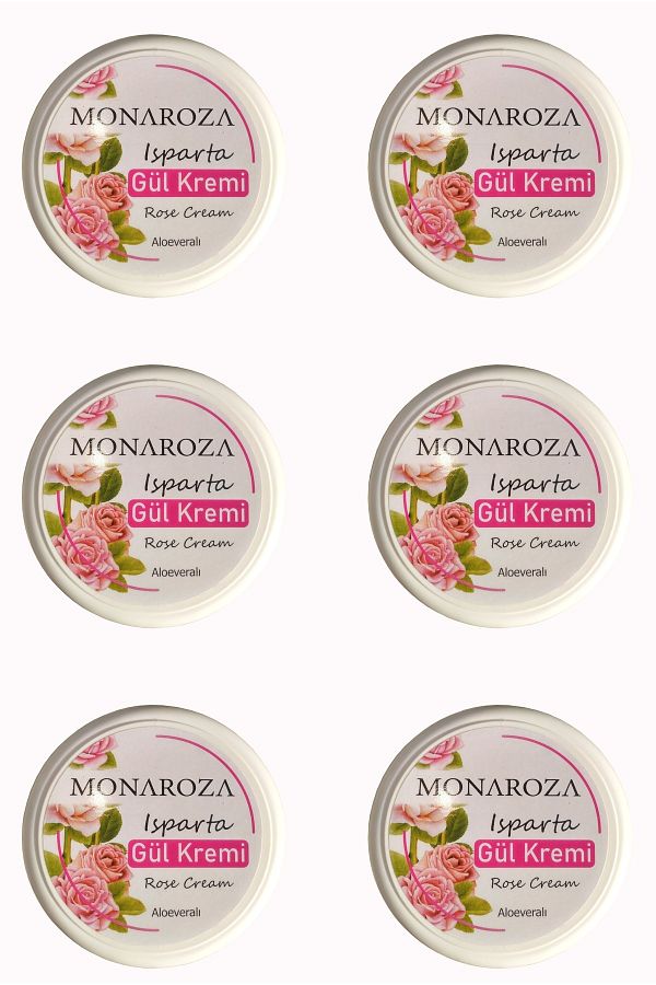 MonaRoza-6-Piece Unique Cream Set with Alovera and Rose Essence - 40 ml (6 Pieces) 1