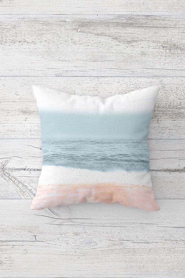 on the clouds-Ocean Pattern One Side Printed Hidden Zipper Pillowcase Throw Pillow Sofa Pillow Case 1