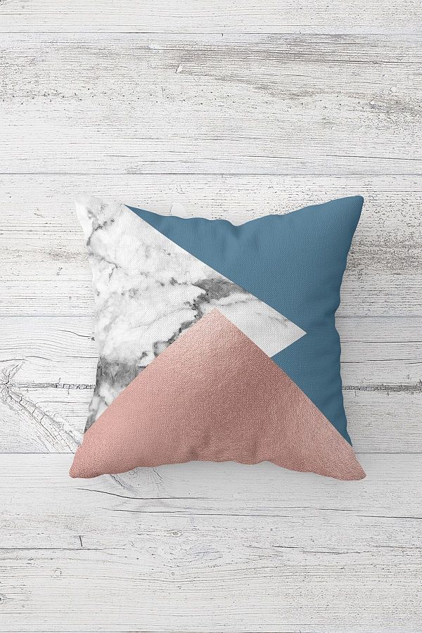on the clouds-Triangle Color Block One Side Printed Hidden Zipper Pillowcase Throw Pillow Sofa Pillowcase 1