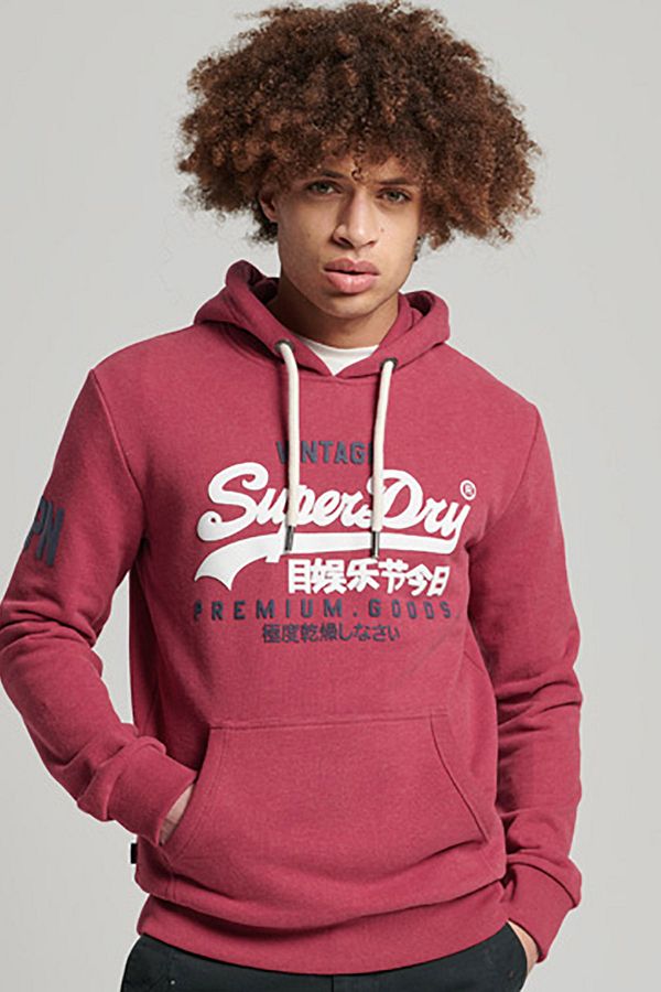 SUPERDRY Sweatshirt Red Regular fit Trendyol