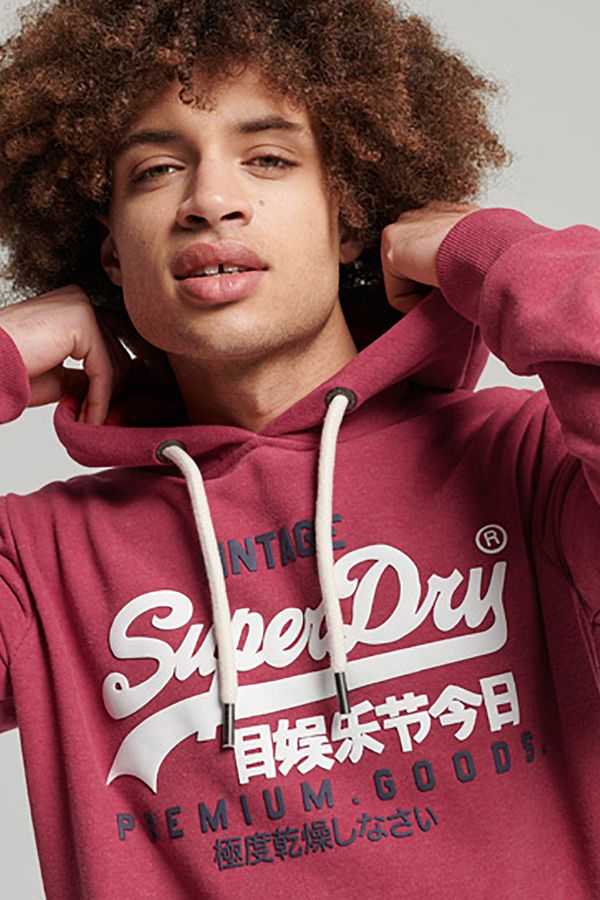 SUPERDRY Sweatshirt Red Regular fit Trendyol