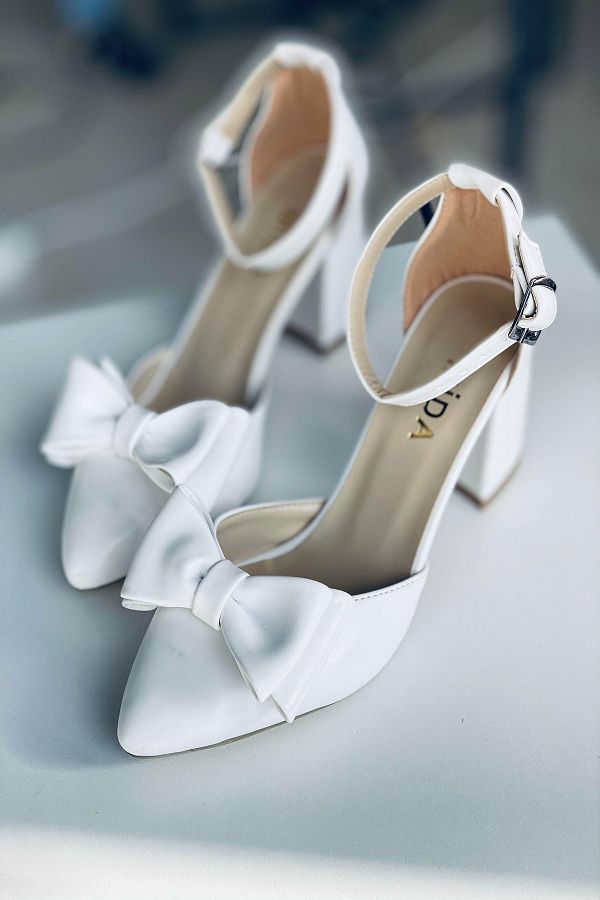 Very sales white heels