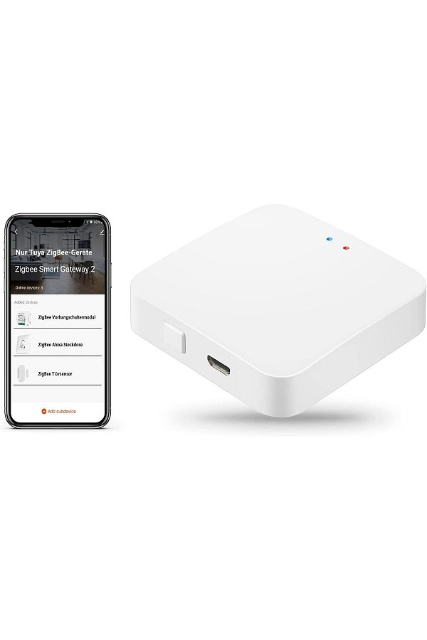 Berlinshop-Teekar Tuya Zigbee Hub - Smart Home 3.0 Gateway, Smart Devices Compatible, App U 1