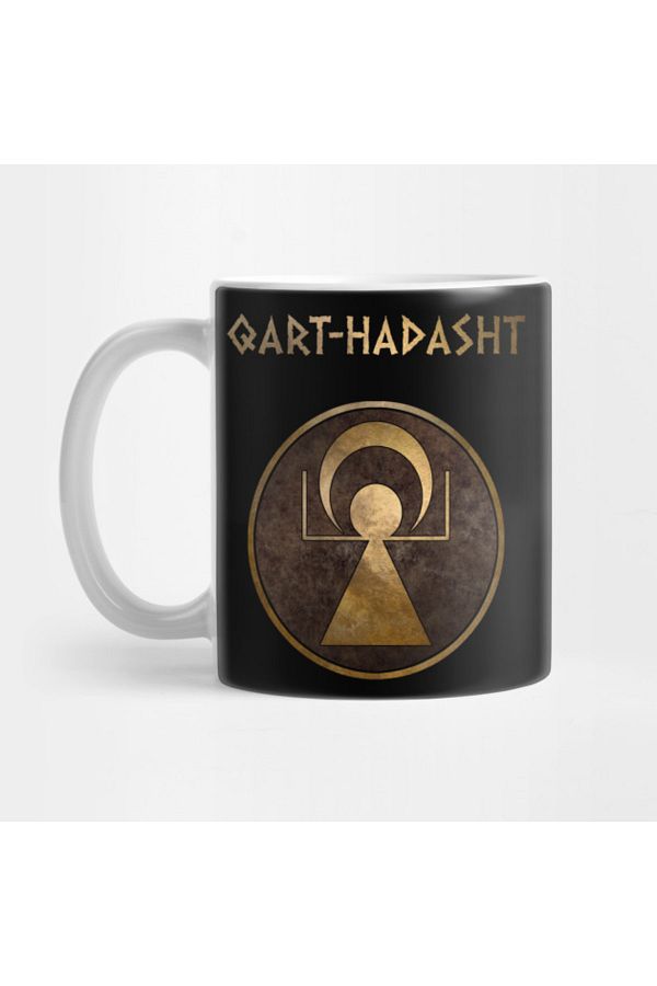 Pixxa-Carthage Ancient Symbol Of Qart-hadasht Mug 1