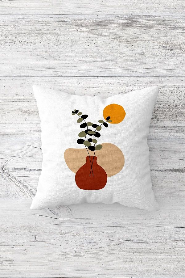 on the clouds-Double Sided Scandinavian Style Printed Throw Pillow Cover - Hidden Zipper and Washable Stain 1
