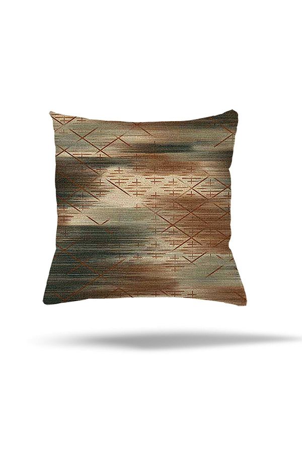 on the clouds-Leaf Patterned Ethnic Hidden Zippered Pillow Case Throw Pillow Cover Seat Pillow Case 1