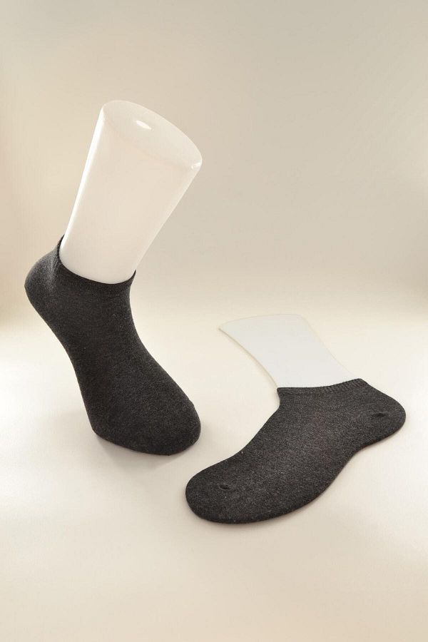 Dündar-Men's Plus Seamless Scented Combed Cotton Booties 1