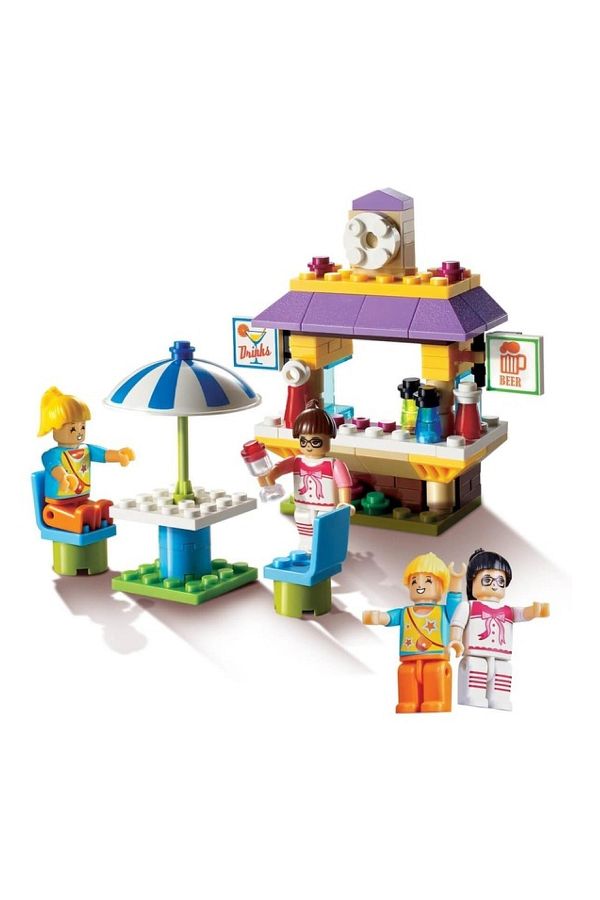 BLX Sweet Girl Series Fresh Juice Cocktail Umbrella Compatible with Lego Classic Blocks 114 Pieces Including 2 Figures Trendyol
