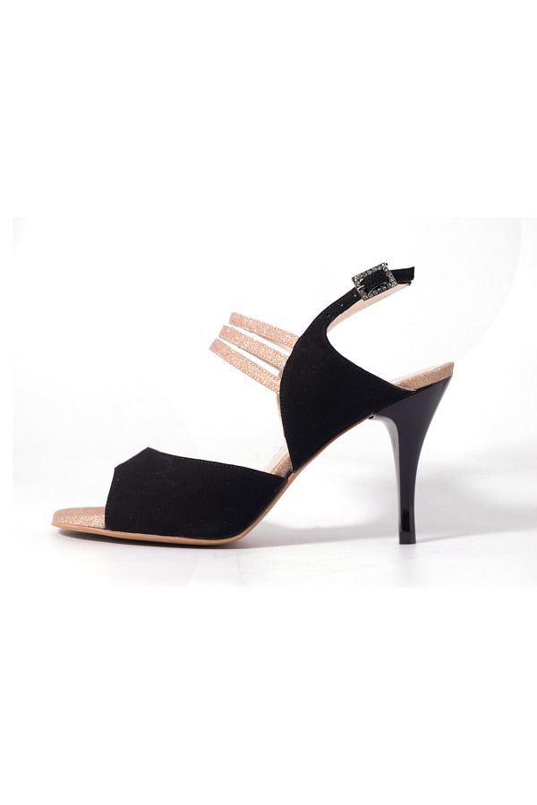DANS AYAKKABISI-Tango Shoes Graphite Black 1