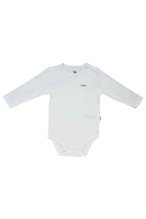 Bebengo Basic Long Sleeve Baby Body 4020 Ecru Trendyol
