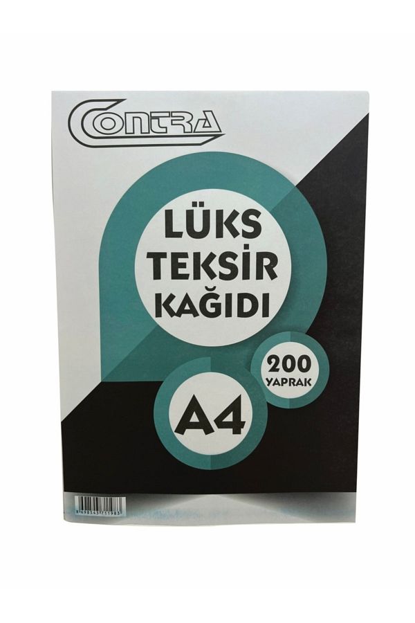 GLOBALİZED-200 Pieces Duplicator Paper - 3 Packs 1