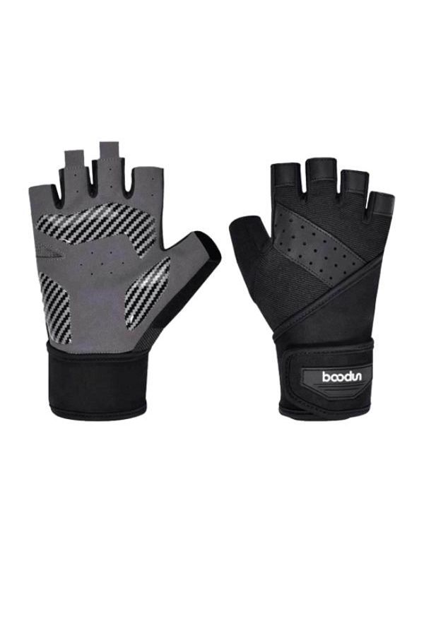 Boodun Black Professional Fitness Gloves Palm Support Trendyol
