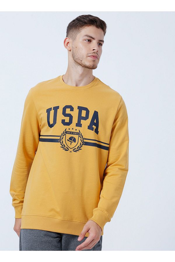 Us polo yellow sweatshirt new arrivals