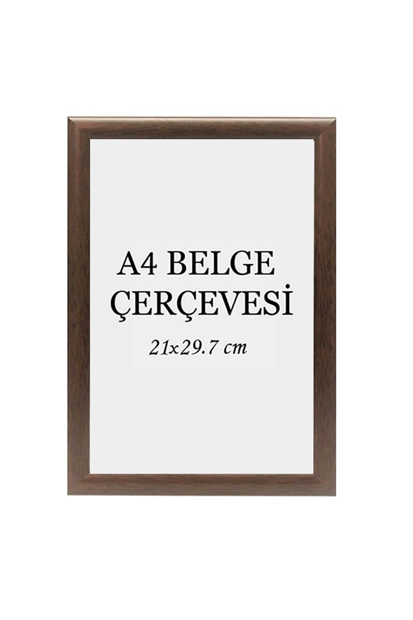 ÖZCANLAR ÇERÇEVE-Diploma Frame Document Frame Certificate Photo Frame A4 Single Empty Frame 21x30 1