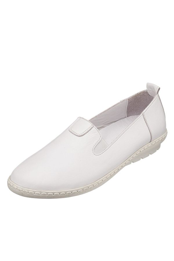 riadam Pr 4411 White Leather Casual Large Size Shoes Comfortable Wide Fit Inner Outer Top Quality Leather New Se Trendyol