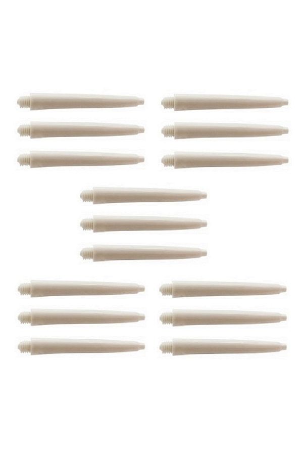 DARTSAN-5 Set (15 PCS) 48mm Nylon Darts Shaft-shaft White 1
