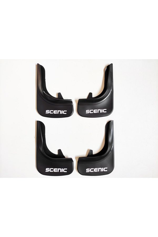 REPLAX-Renault Scenic Front and Rear Mud Flap Mudguard Gaiter Set of 4 1