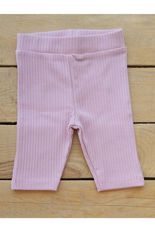 Kidaxi Kız Bebek Kaşkorse Patiksiz Alt 6-9 Ay Pudra