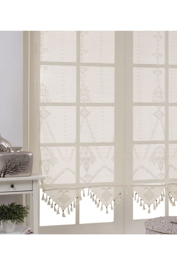 Buldan CSN Tekstil-Buldan Macrame Authentic Curtain 1