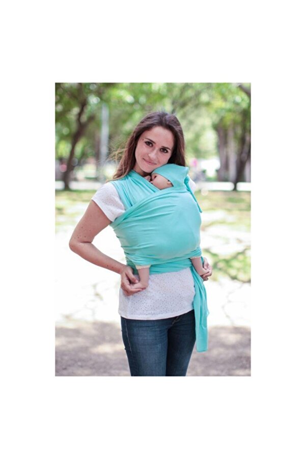 Neko Esnek Wrap Sling Mint Yeşili ( Şapka Ve Kese Hediyelidir )