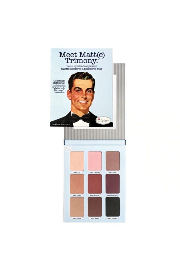 the balm-Trimony Eyeshadow Palette - Matte Eyeshadow Palette 1